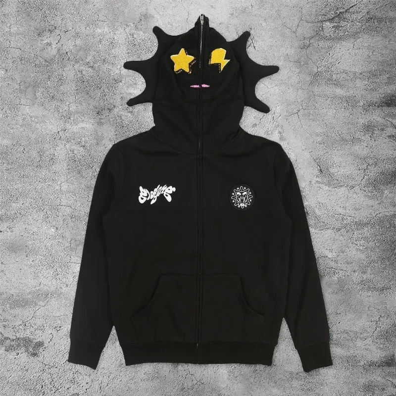 Women'S Fashion Zip Up Hoodies - Hoodie Fashion Y2K Pria Wanita Pakaian