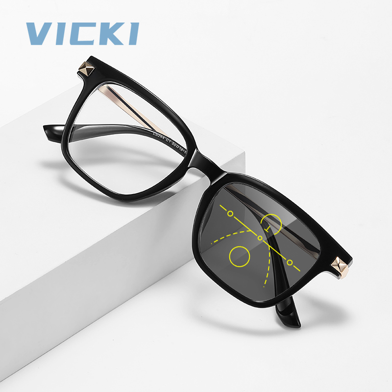 Women'S Fashion Glasses With Clear Lenses - Bingkai Pria dan Wanita VICKI, Desain