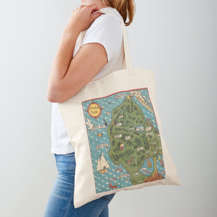 Women'S Fashion Vancouver - Tas Tote Kanvas Peta Vintage Stanley