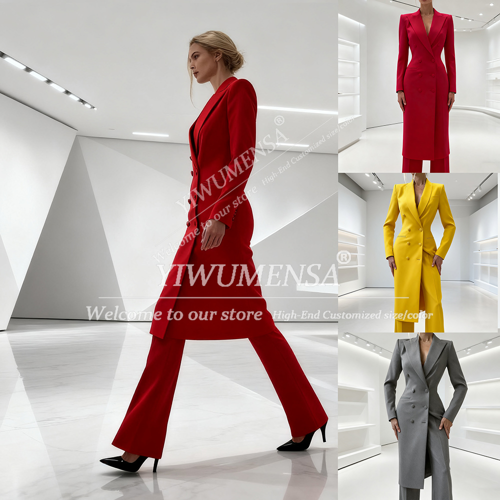 Women Fashion Jackets - Setelan Wanita Elegan 2 Potong, Jas
