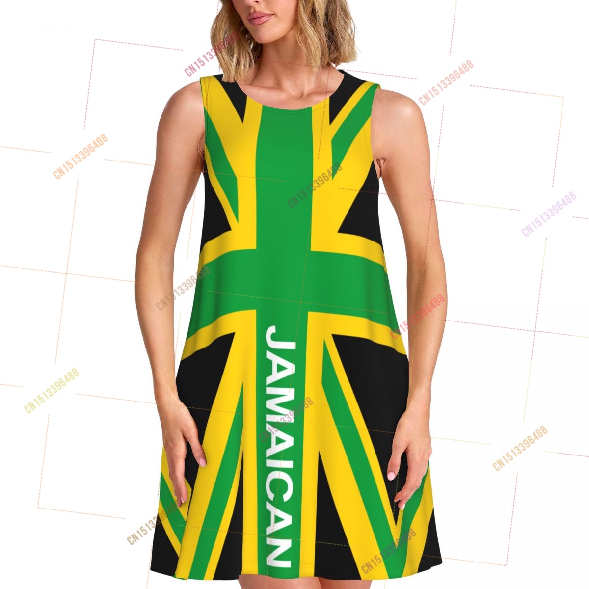Women Fashion Uk - Gaun Wanita Bendera Jamaika UK 2026,