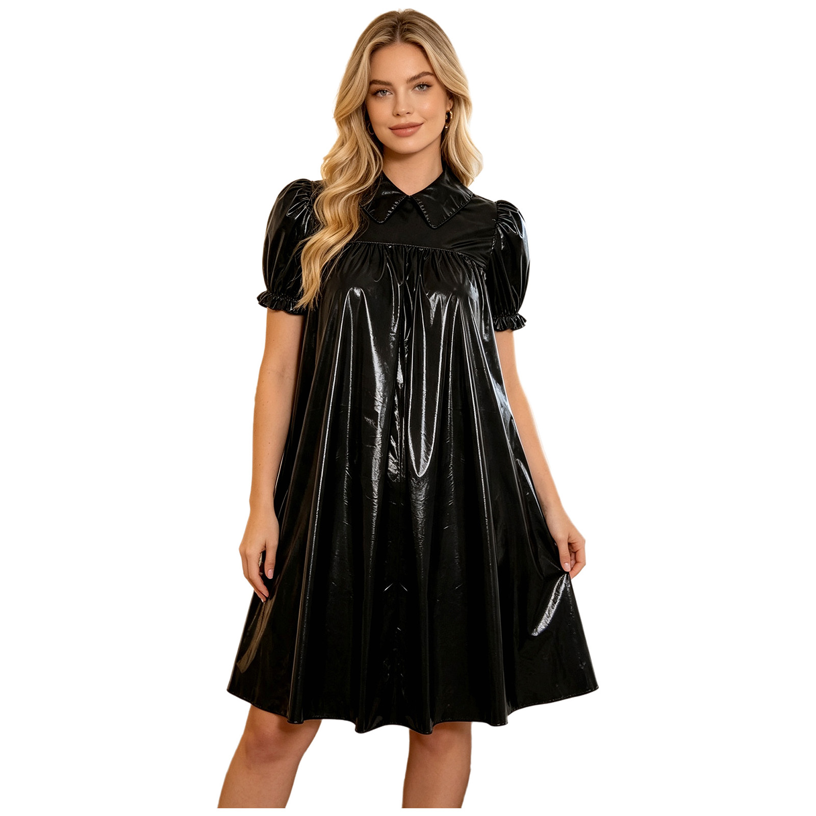 Gaun Babydoll Wanita Bahan PVC - Women'S Fashion Victorian ulasan dan harga