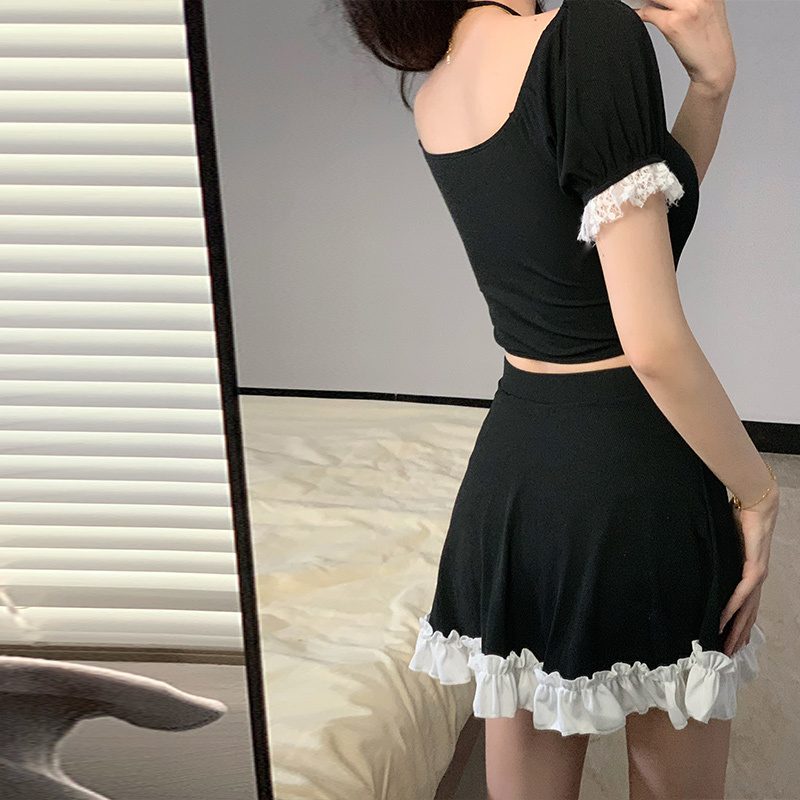 Baju Renang Wanita Dua Potong  - Women'S Fashion Middle Ages ulasan dan harga