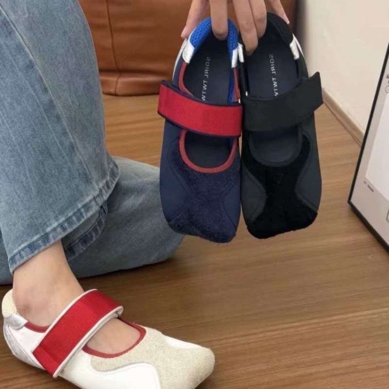 Sepatu Jane Wanita Model Perse - Women'S Fashion Velcro Sneakers ulasan dan harga
