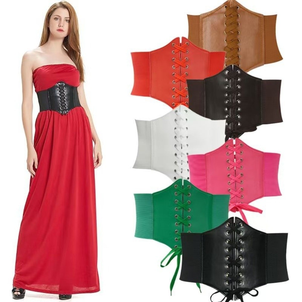 Sabuk Korset Lebar Desain Elas - Women'S Fashion From The 60S ulasan dan harga