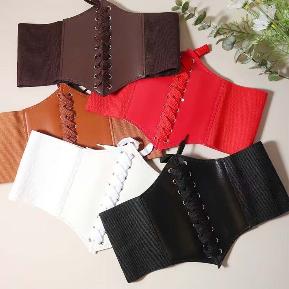 Sabuk Korset Lebar Desain Elas - Women'S Fashion From The 60S ulasan dan harga