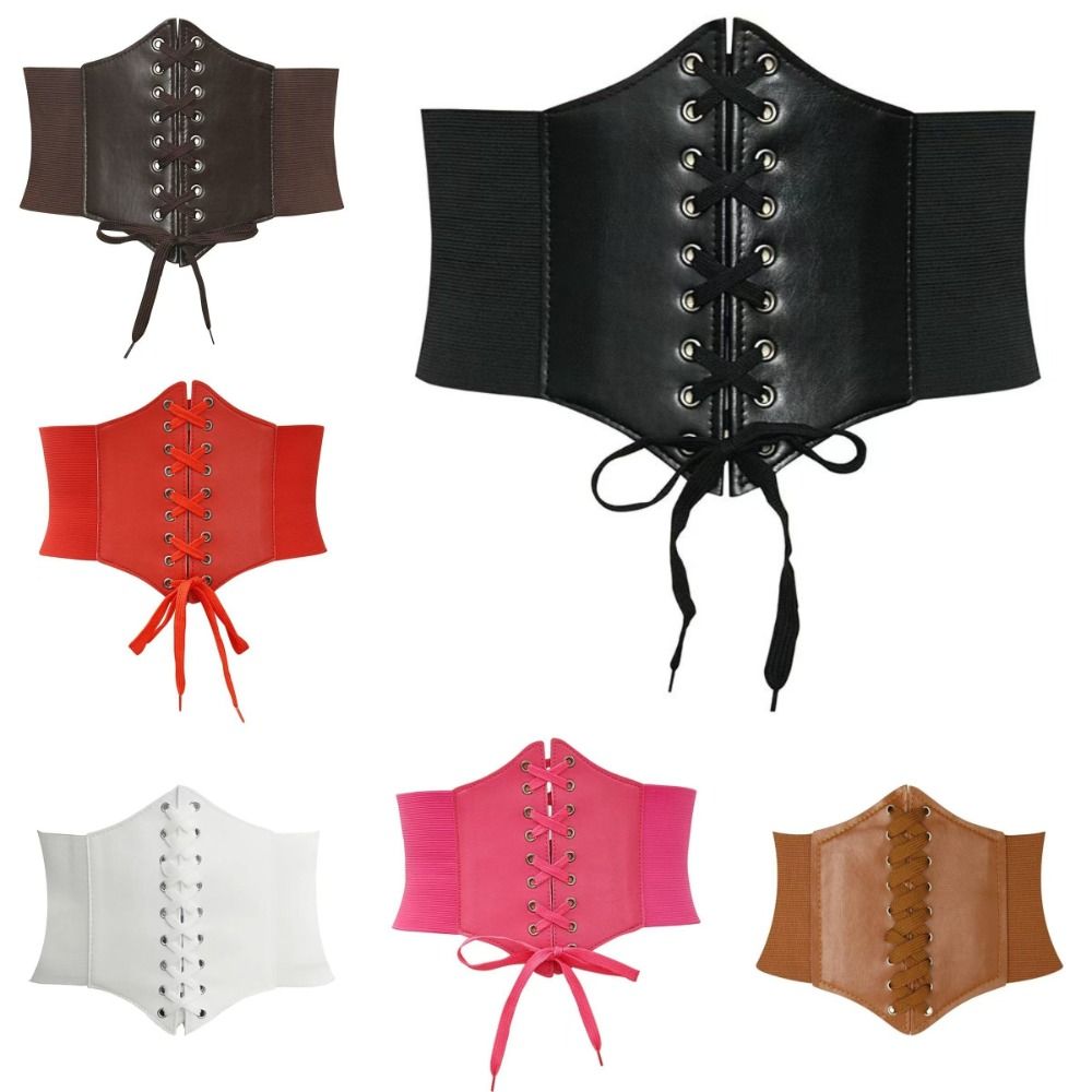 Sabuk Korset Lebar Desain Elas - Women'S Fashion From The 60S ulasan dan harga