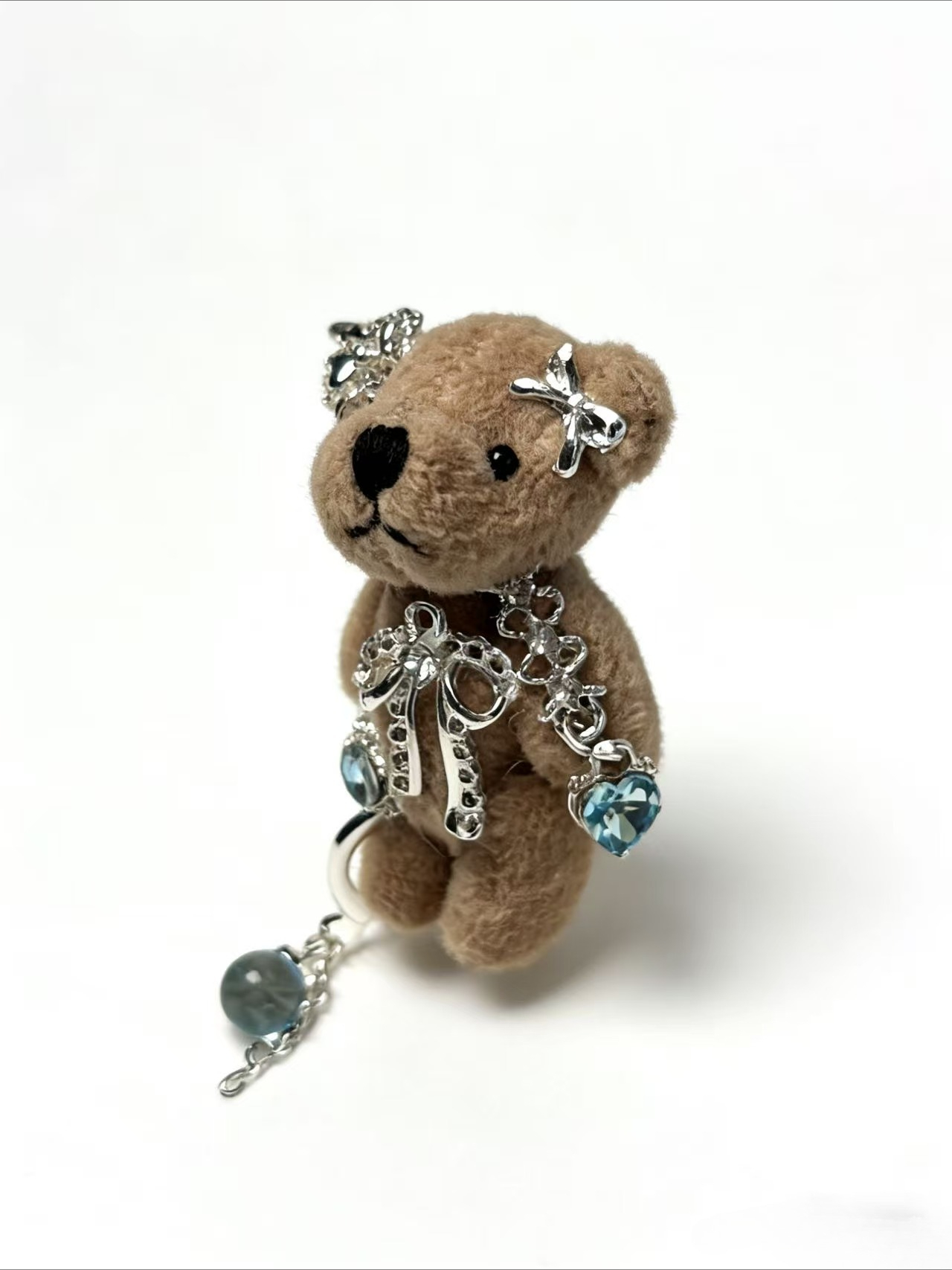 Anting Beruang Teddy Harajuku  - Women'S Y3K Fashion ulasan dan harga