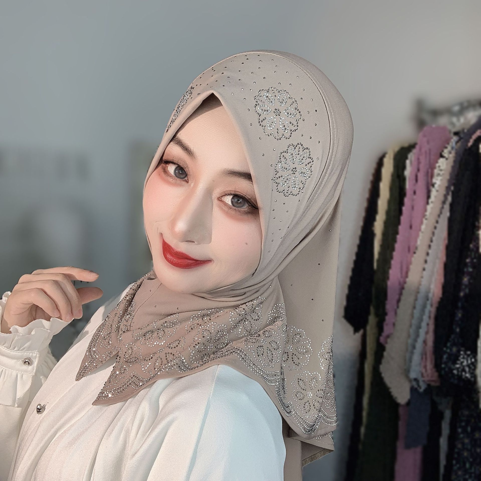 Hijab Muslim Siap Pakai Wanita - Women Fashion Designer ulasan dan harga