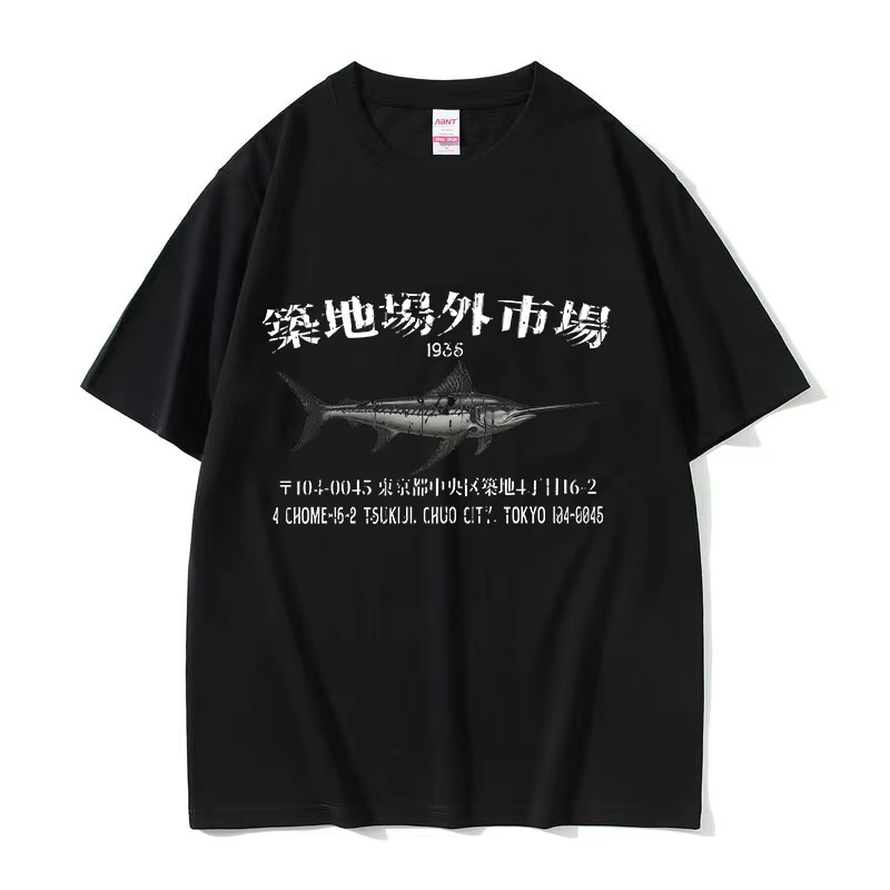 Kaos Oblong Cetak Pasar Ikan T - Women'S Fashion Market Size ulasan dan harga