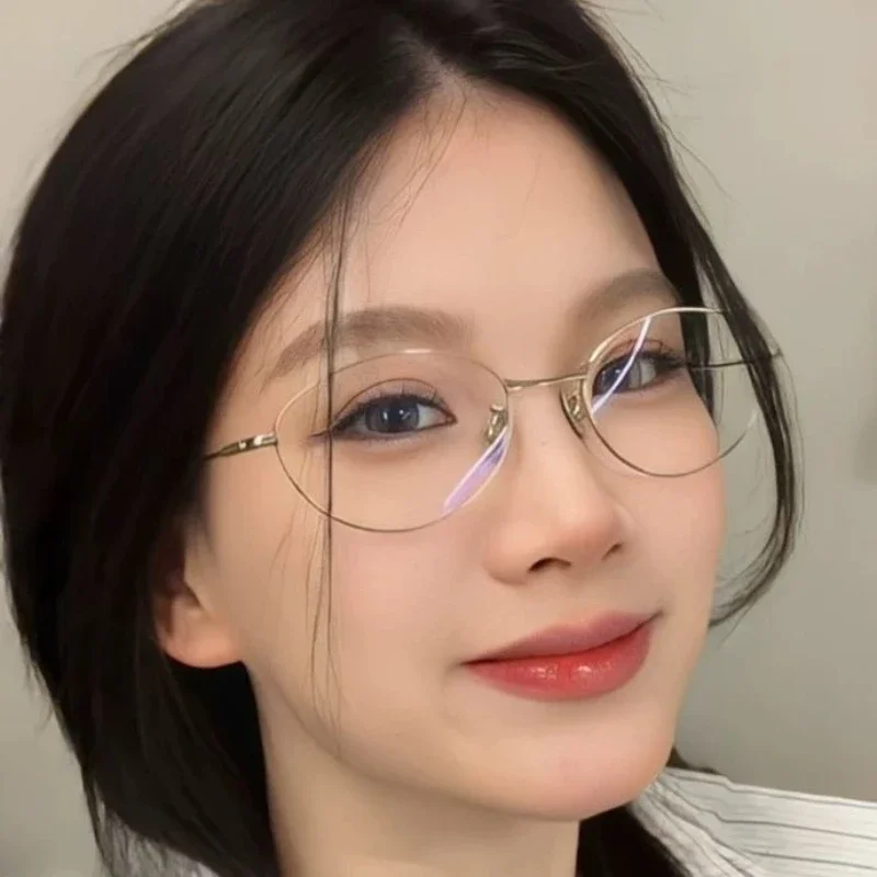 Kacamata Miopia Mata Kucing Fa - Women'S Fashion Glasses With Clear Lenses ulasan dan harga