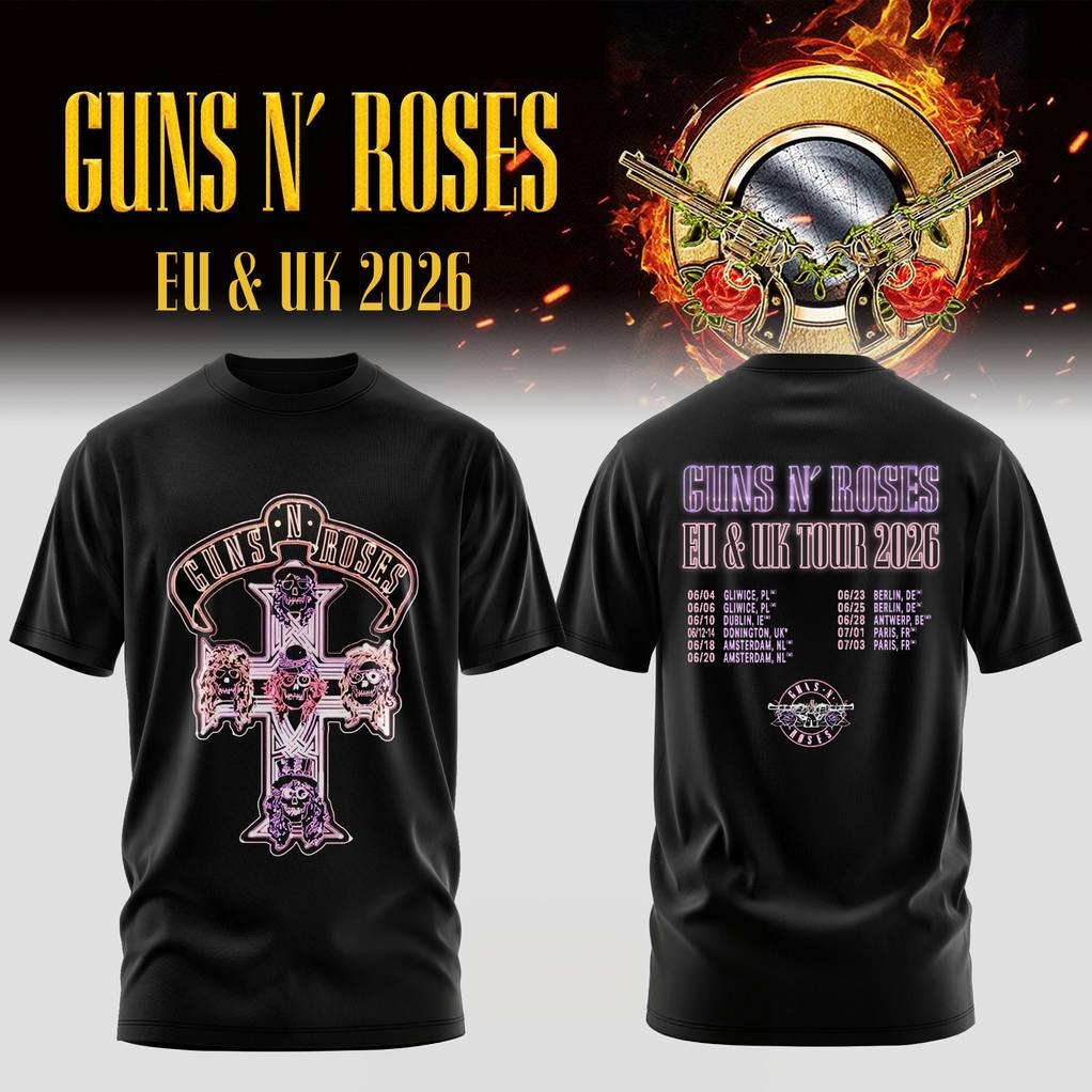 Guns N Roses EU & UK TOUR 2026 - Women Fashion Uk ulasan dan harga