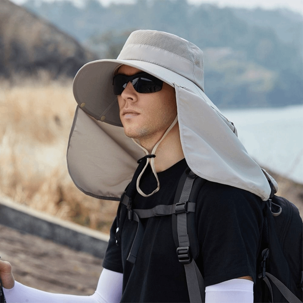 Topi Matahari Pria Bahan Kain  - Bucket Hat Women ulasan dan harga