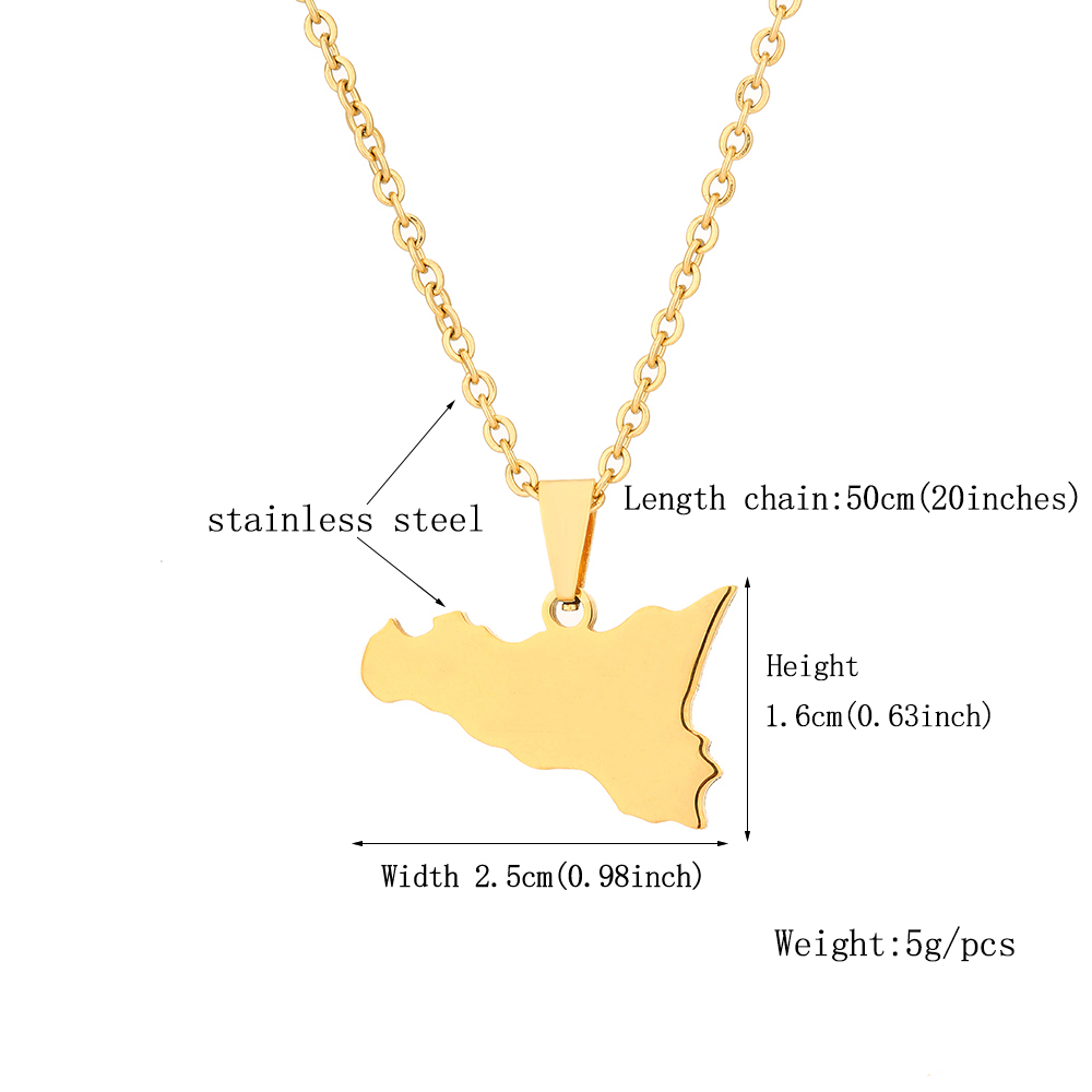 Mode Italia Sisilia Peta Liont - Women'S Fashion Guide ulasan dan harga