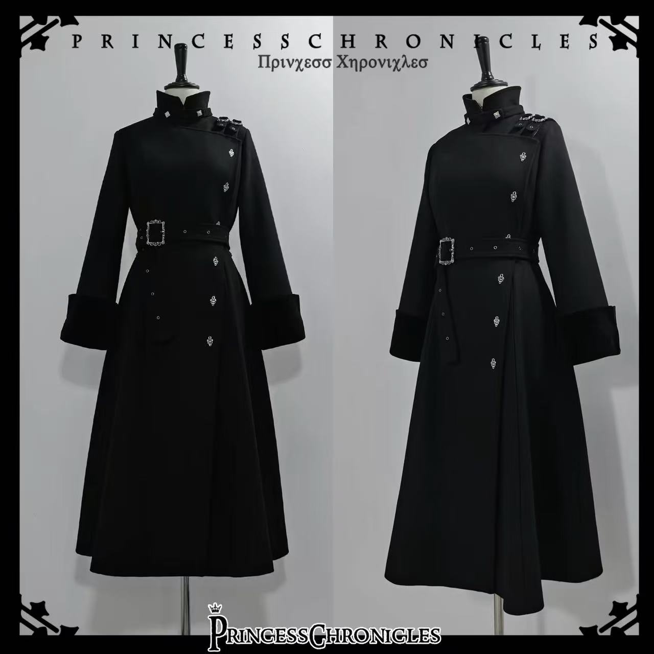 Mantel Wol Panjang Gaya Gotik  - Women Fashion Jackets ulasan dan harga