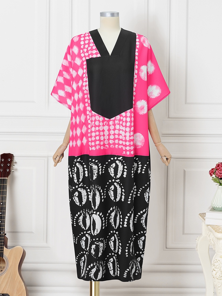 Gaun Maxi Antik VONDA Ukuran B - Maxi Dress Boho ulasan dan harga