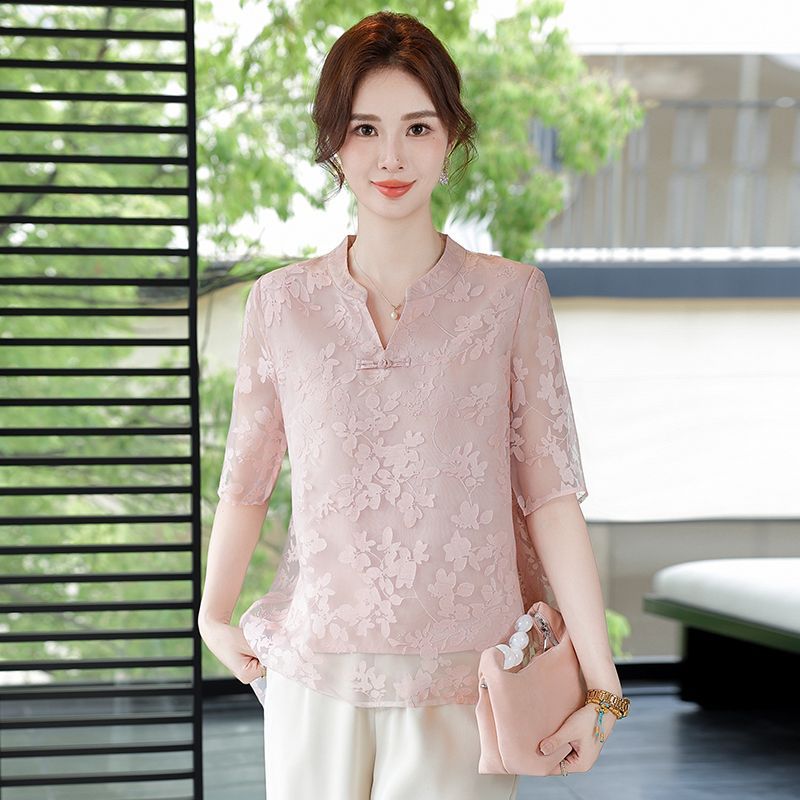Kaus Lengan Pendek Longgar Mod - Women Fashion Over 60 ulasan dan harga