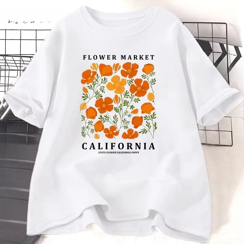 Kaus Flower Market California  - Women'S Fashion Market Size ulasan dan harga