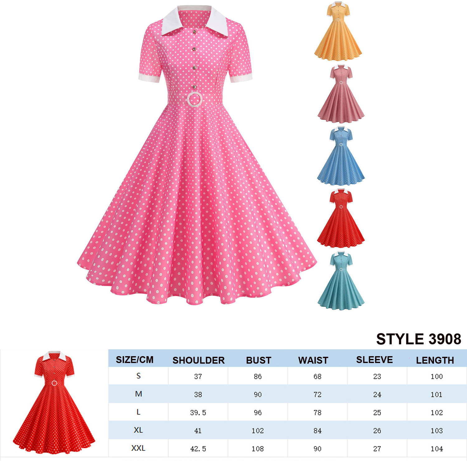 Gaun Kantor Vintage Motif Kota - Women'S Fashion From The 60S ulasan dan harga
