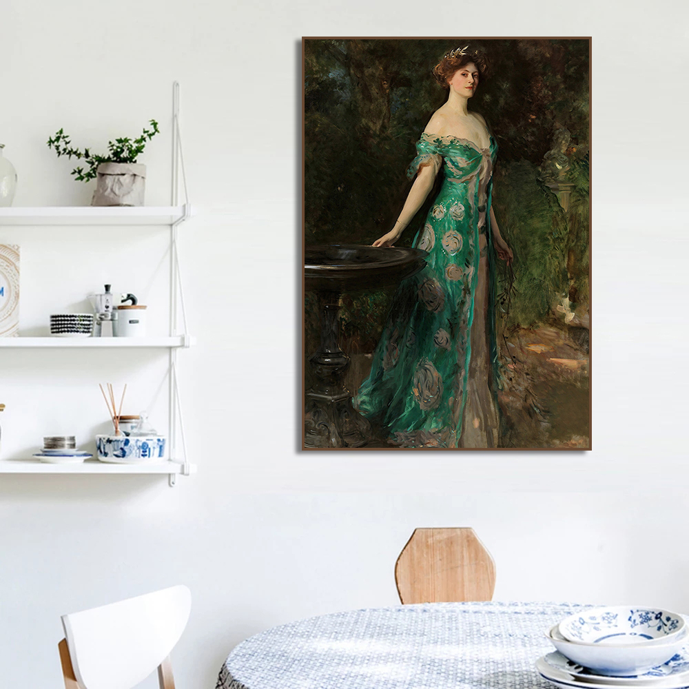 Poster Potret Wanita Renaisans - Women'S Fashion Victorian ulasan dan harga