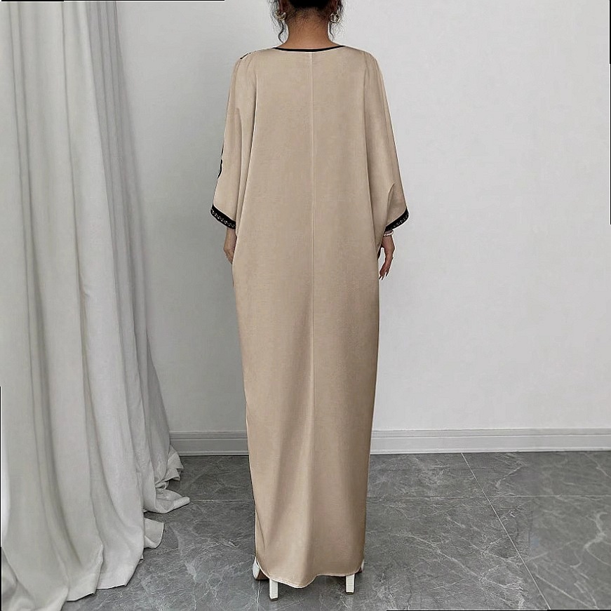 Gaun Maxi Bermotif Bunga denga - Maxi Dress Boho ulasan dan harga