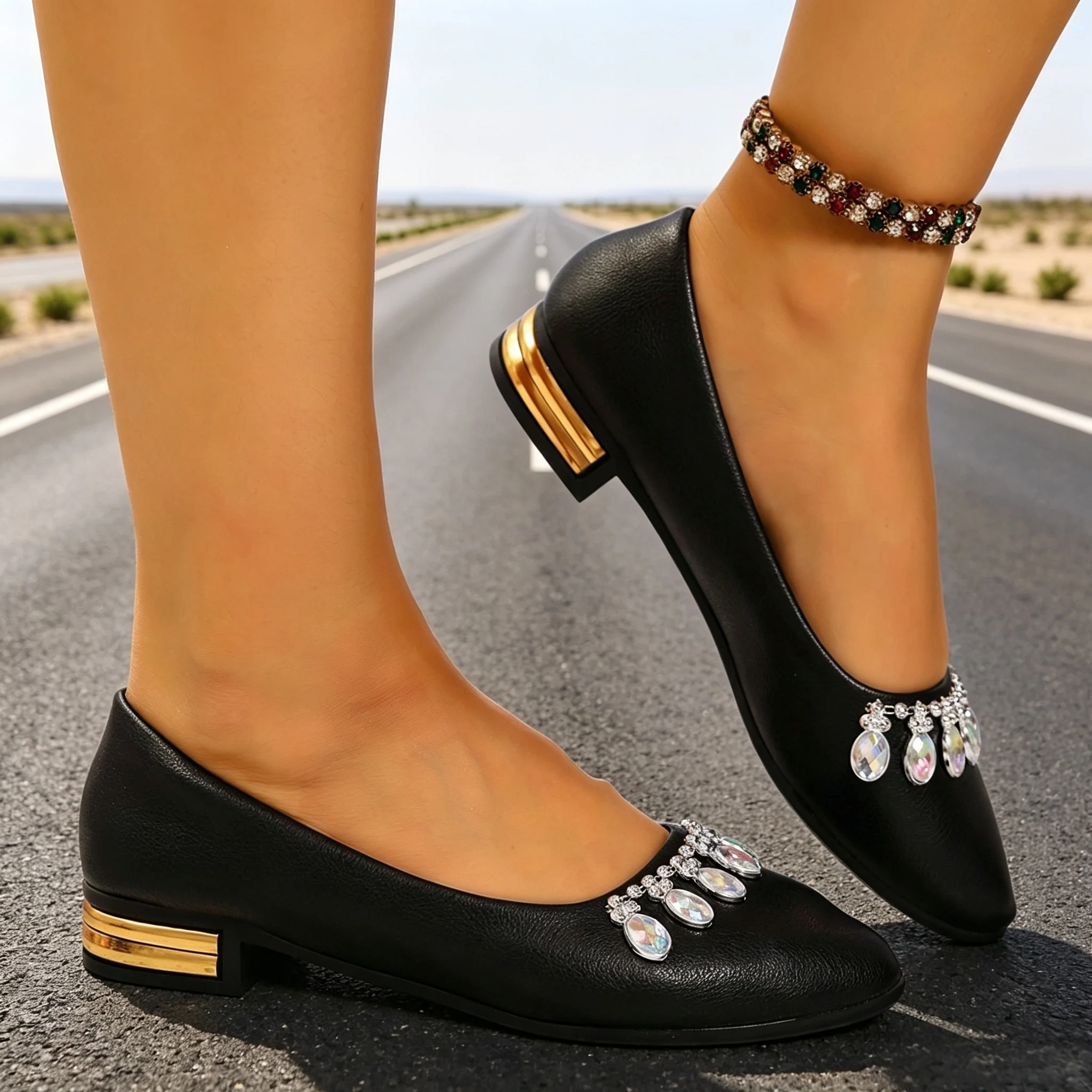 Sepatu Balet Wanita Model Poin - Women'S Fashion Gym Shoes ulasan dan harga