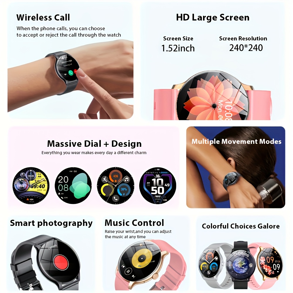 LAXASFIT 2026 Smart Watch Laya - Women Fashion Week 2026 ulasan dan harga