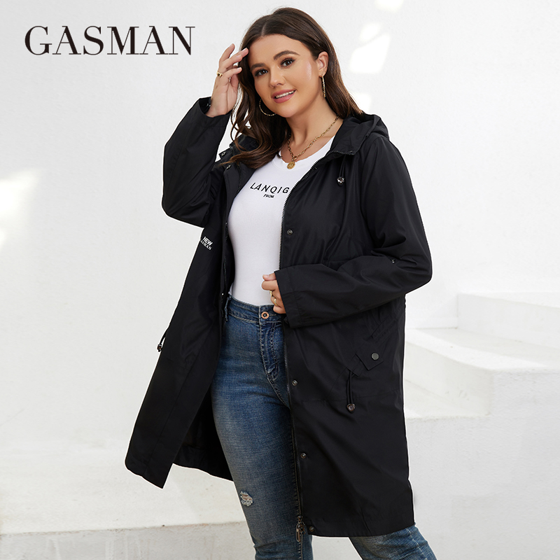 GASMAN Jas Hujan Musim Gugur U - Women'S Fashion Parka ulasan dan harga