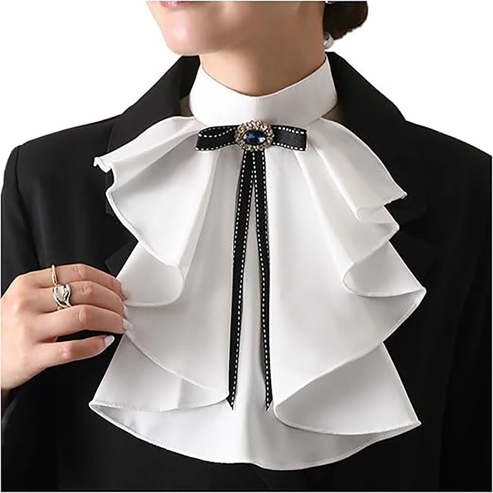 Desain Ruffle Lolita Jabot Nec - Women'S Fashion Victorian ulasan dan harga