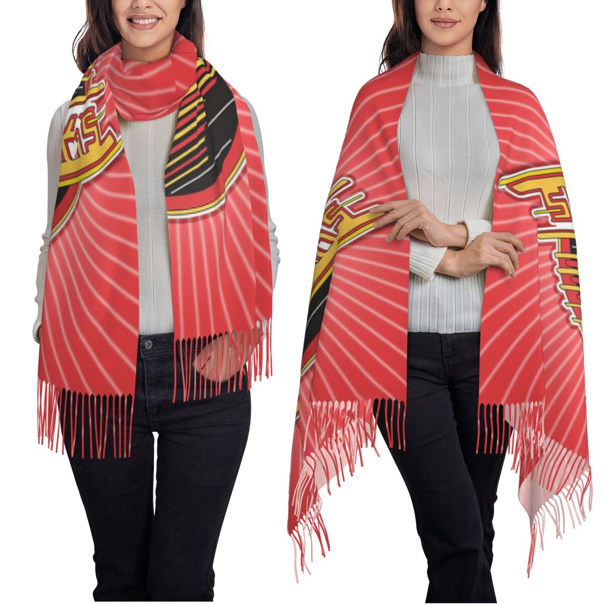 Syal Vancouver Hockey Canucks  - Women'S Fashion Vancouver ulasan dan harga
