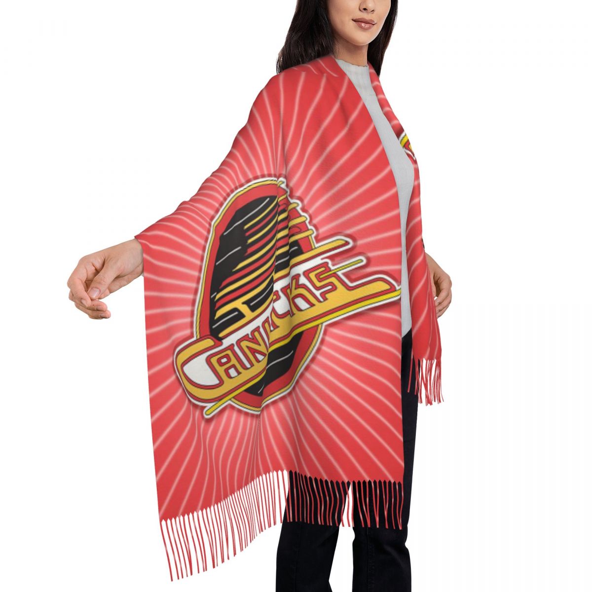 Syal Vancouver Hockey Canucks  - Women'S Fashion Vancouver ulasan dan harga