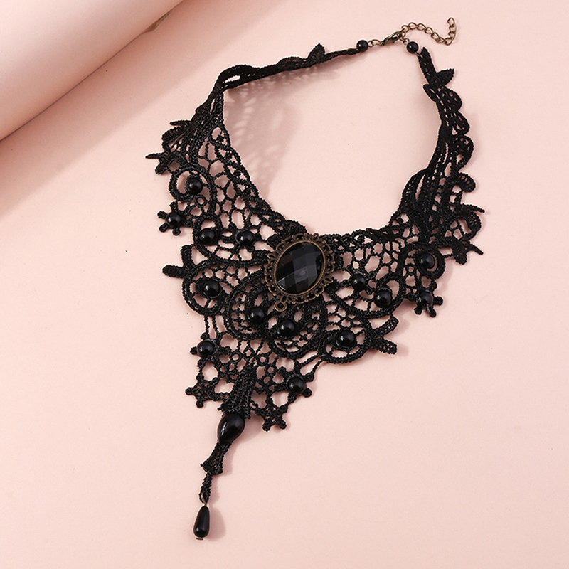 Diskon Besar Kalung Kerah Goti - Women'S Fashion Victorian ulasan dan harga