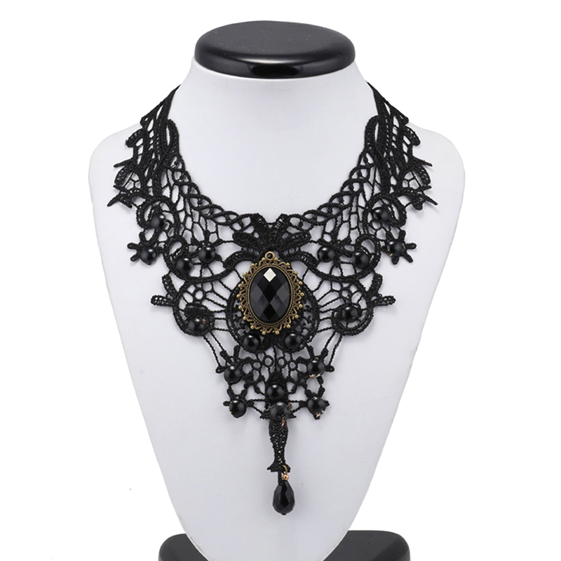 Diskon Besar Kalung Kerah Goti - Women'S Fashion Victorian ulasan dan harga