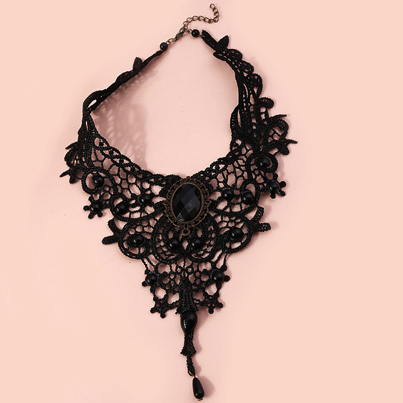 Diskon Besar Kalung Kerah Goti - Women'S Fashion Victorian ulasan dan harga