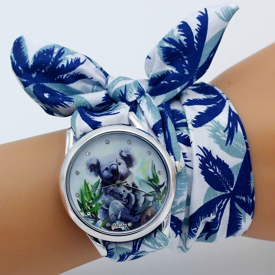 Shsby Jam Tangan Kain Bunga Wa - Women'S Fashion From The 60S ulasan dan harga