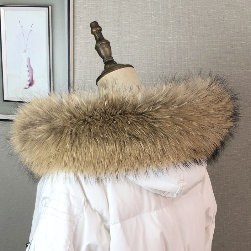 Kerah bulu asli untuk mantel p - Women'S Fashion Parka ulasan dan harga