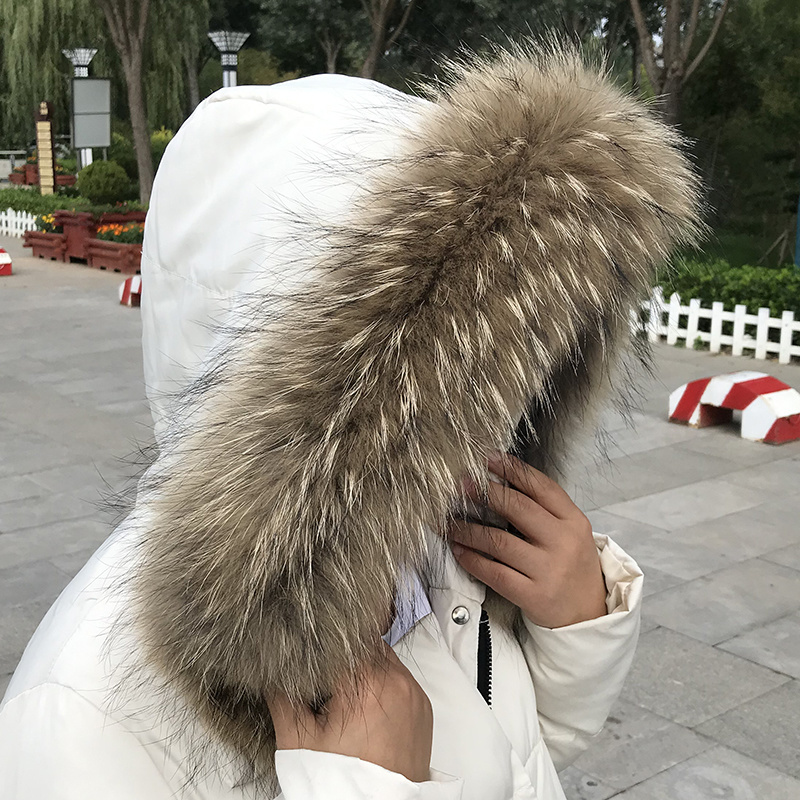 Kerah bulu asli untuk mantel p - Women'S Fashion Parka ulasan dan harga