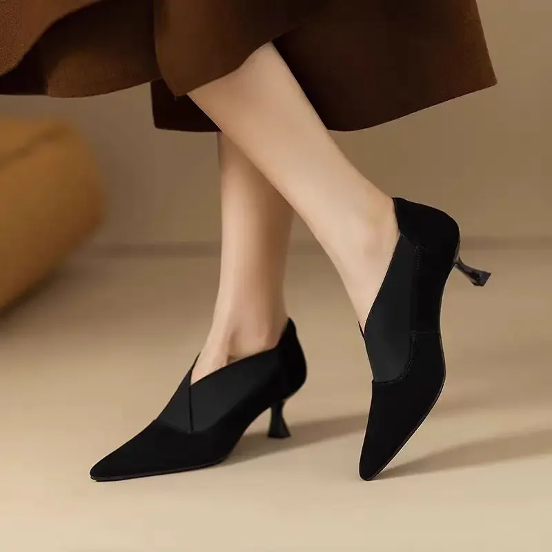 Sepatu hak tinggi runcing berb - Sale Fashion Women ulasan dan harga