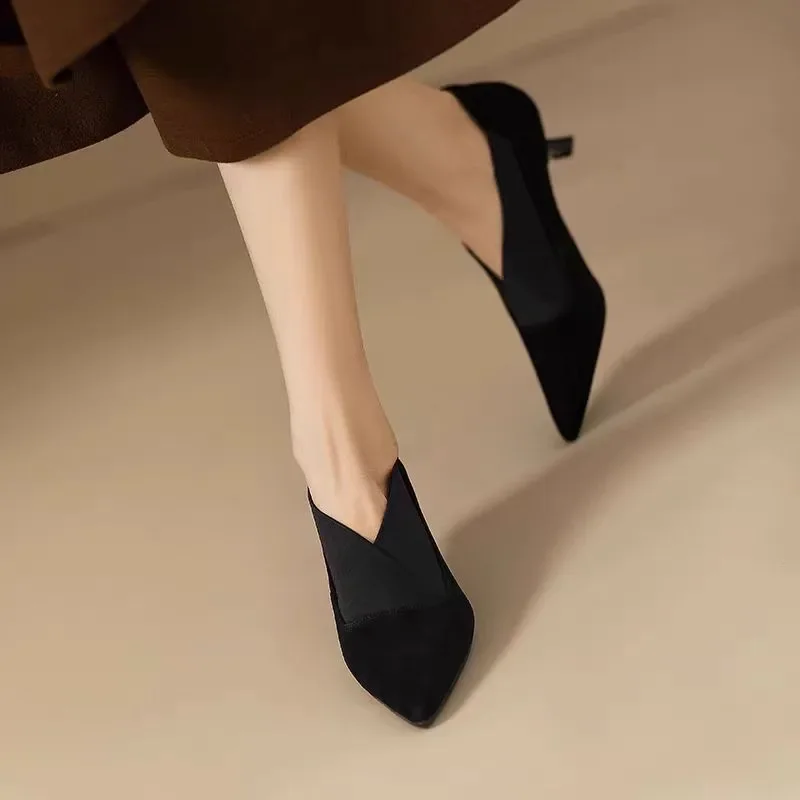 Sepatu hak tinggi runcing berb - Sale Fashion Women ulasan dan harga