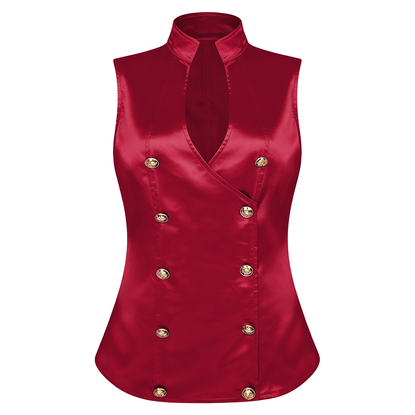 Rompi Satin Wanita Gaya Victor - Women'S Fashion Victorian ulasan dan harga