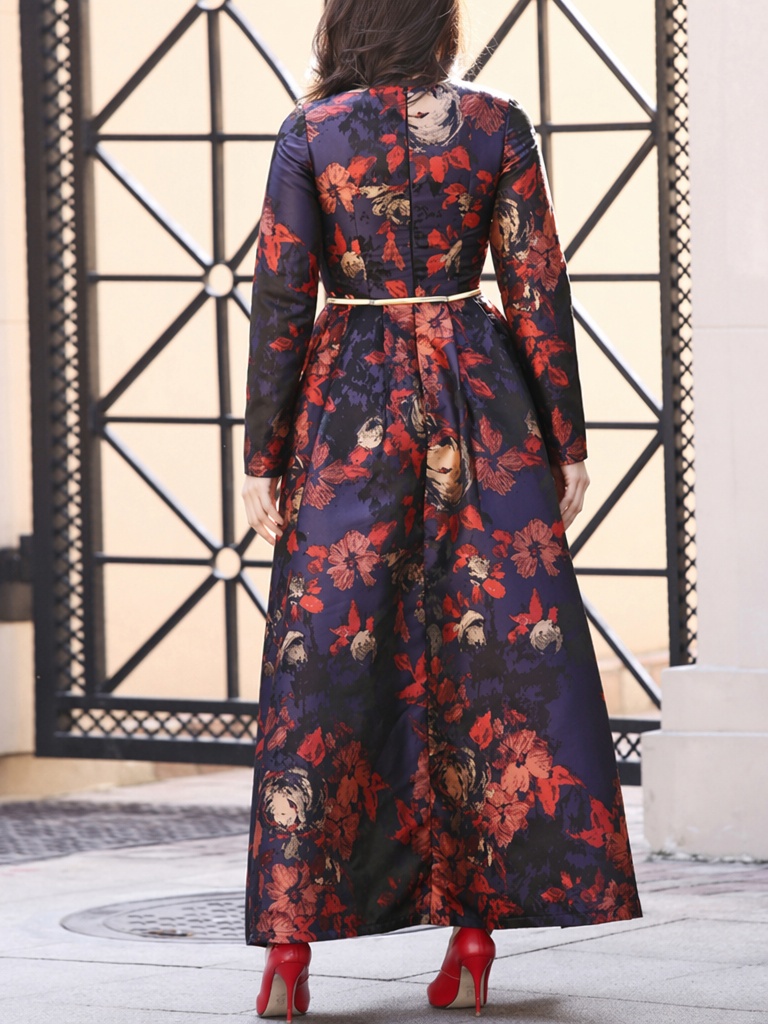 DEVCHATA Gaun Maxi Boho Vintag - Maxi Dress Boho ulasan dan harga