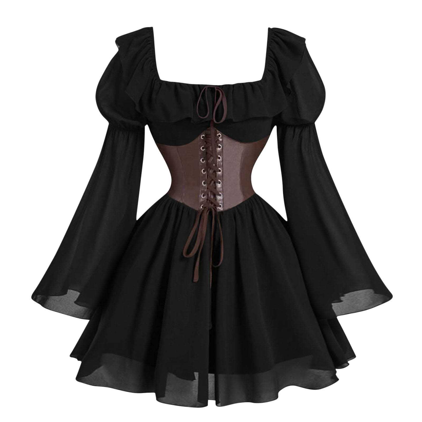 Gaun Wanita Lengan Panjang Gay - Women'S Fashion Victorian ulasan dan harga