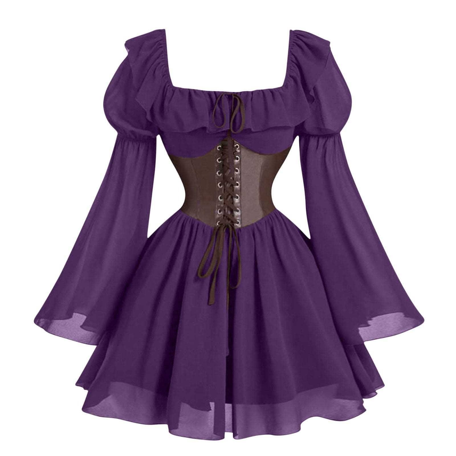 Gaun Wanita Lengan Panjang Gay - Women'S Fashion Victorian ulasan dan harga