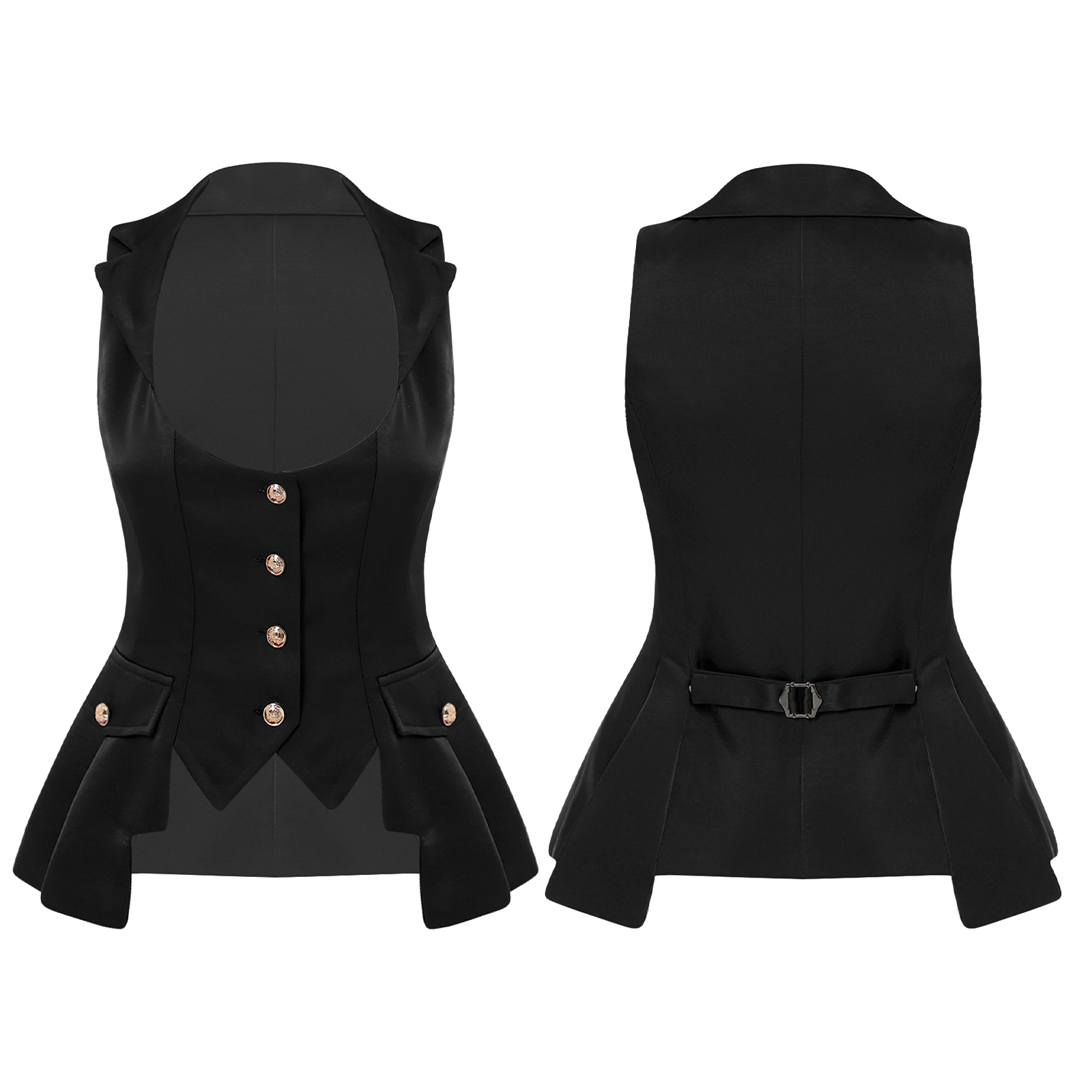 Rompi Satin Wanita Gaya Victor - Women'S Fashion Victorian ulasan dan harga
