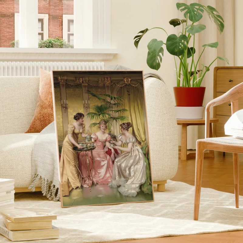 Poster Potret Wanita Renaisans - Women'S Fashion Victorian ulasan dan harga