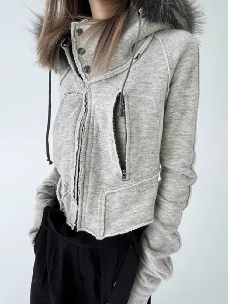 Fashion Vintage Zip Up wanita, - Women'S Fashion Zip Up Hoodies ulasan dan harga