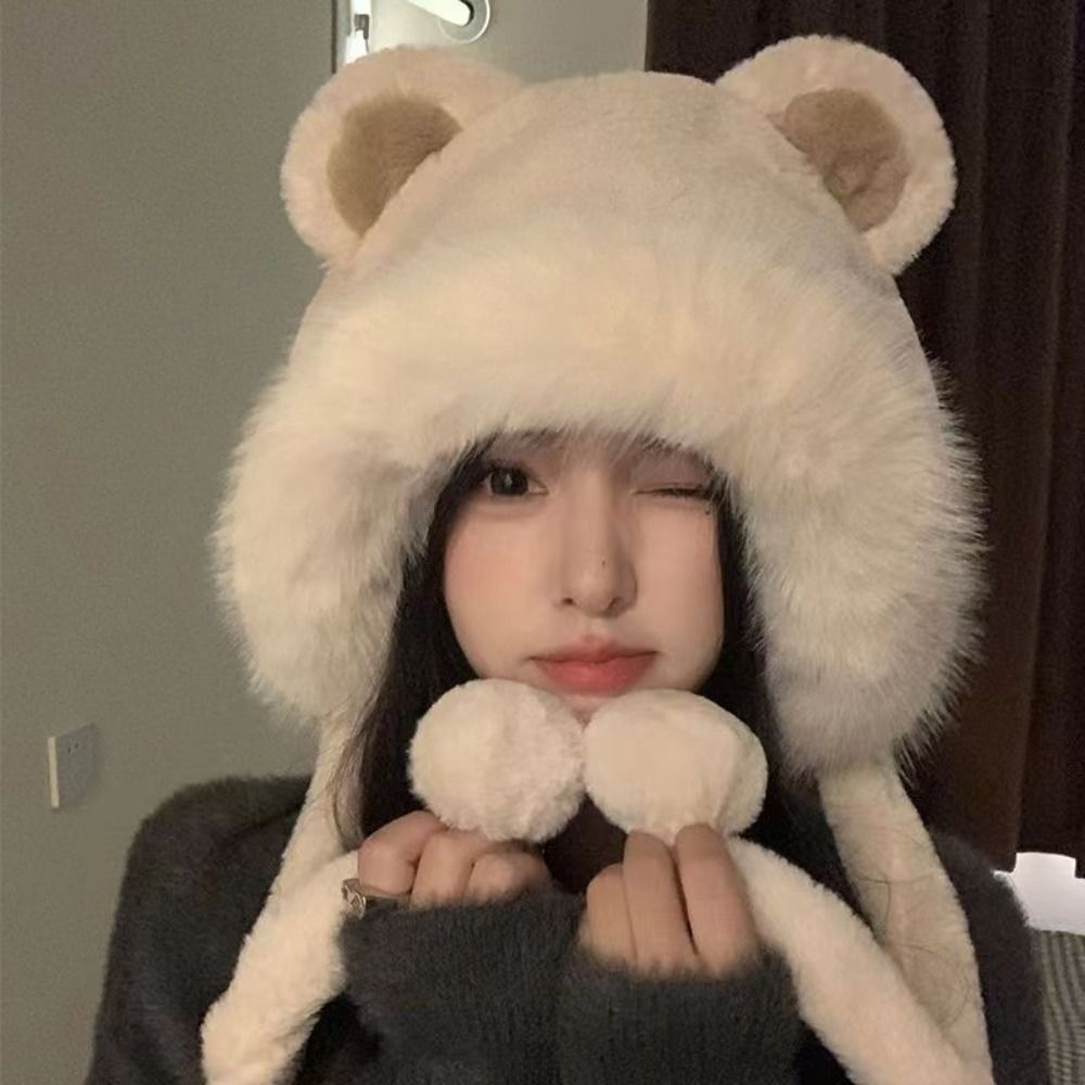 Topi Musim Dingin Hangat Lucu  - Bucket Hat Women ulasan dan harga