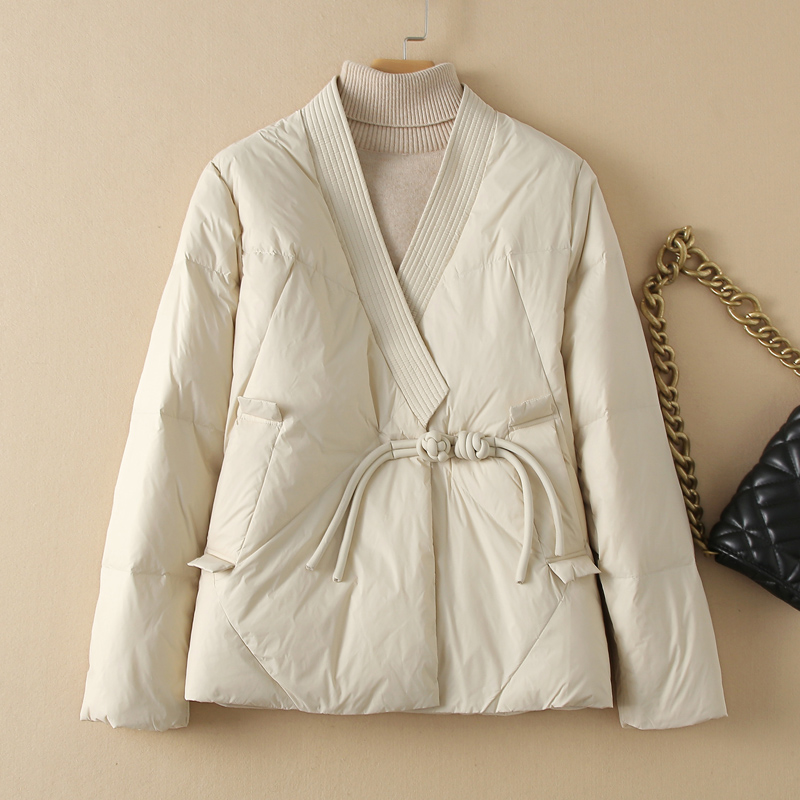 SEDUTMO Mantel Bulu Angsa Long - Women'S Fashion Parka ulasan dan harga