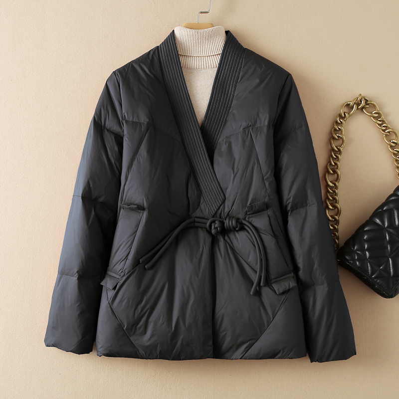 SEDUTMO Mantel Bulu Angsa Long - Women'S Fashion Parka ulasan dan harga