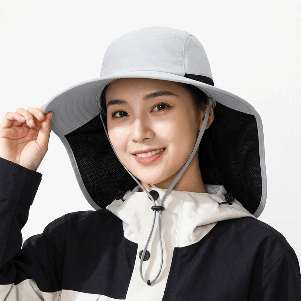 Topi Matahari Pinggiran Lebar  - Bucket Hat Women ulasan dan harga